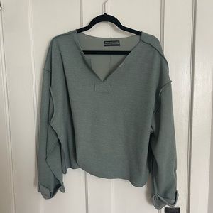 Urban Outfitters Jax Inside Out Notch Neck top